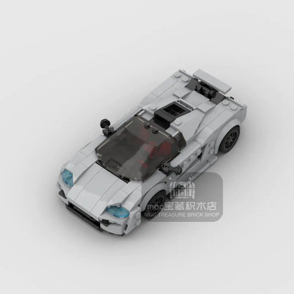 Koenigsegg CC850 Racer Sports Car Building Block Figure