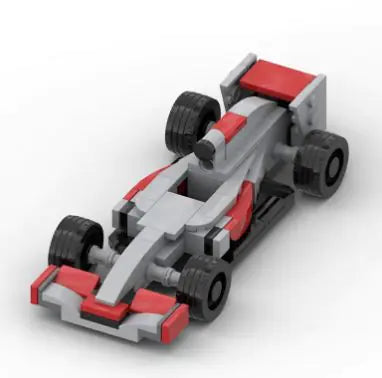 F1 Racing Car Building Block Figure