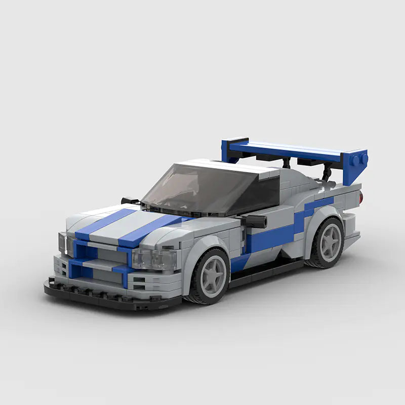 City Car Speed Champions F1 Technique Racing Sports Car Building Block Figure