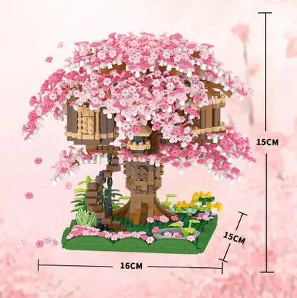 Cherry Tree House and More Building Block Figure