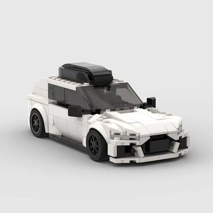 RS6 Sports Racing Car Building Block Figure