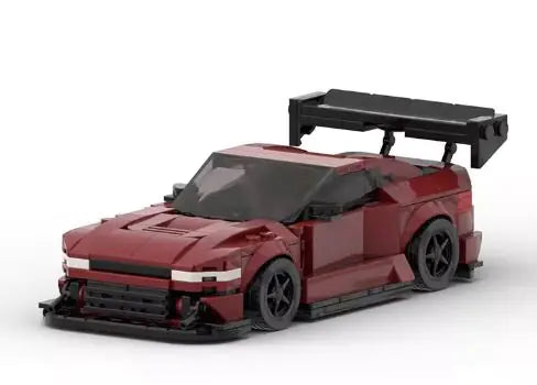 Mazda RX Racing Car Building Block Figure