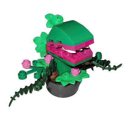 Little Shop of Horrors Meat-Eater Flower Building Block Figure