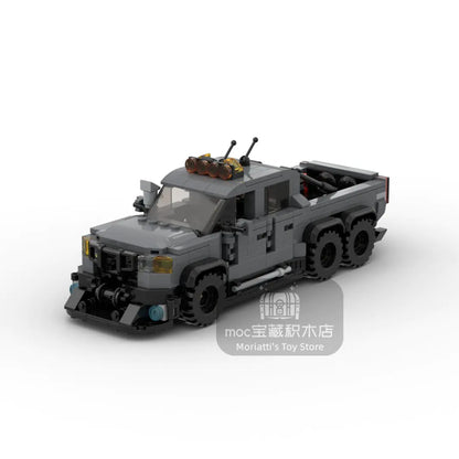 Veloci Raptor Truck Building Block Figure