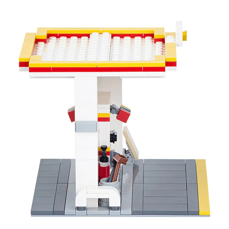 Gas Station Building Block Figure