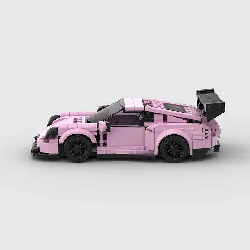 Speed Champions Pink Porsche Racing Car Building Blocks