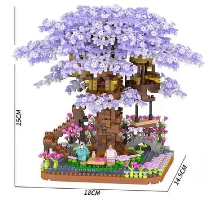 Cherry Tree House and More Building Block Figure