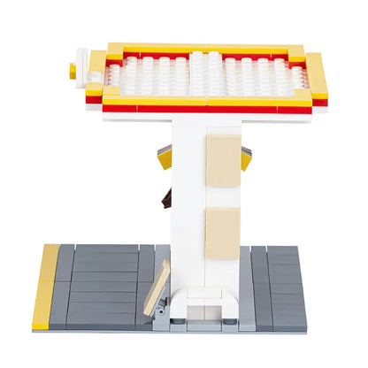 Gas Station Building Block Figure