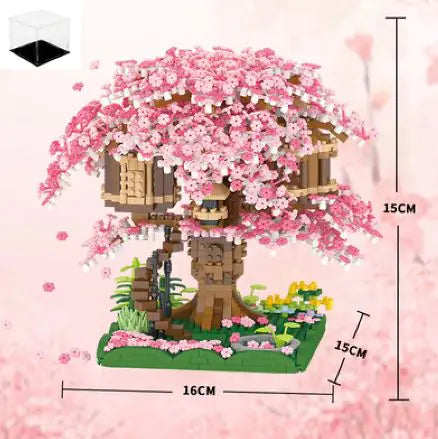 Cherry Tree House and More Building Block Figure