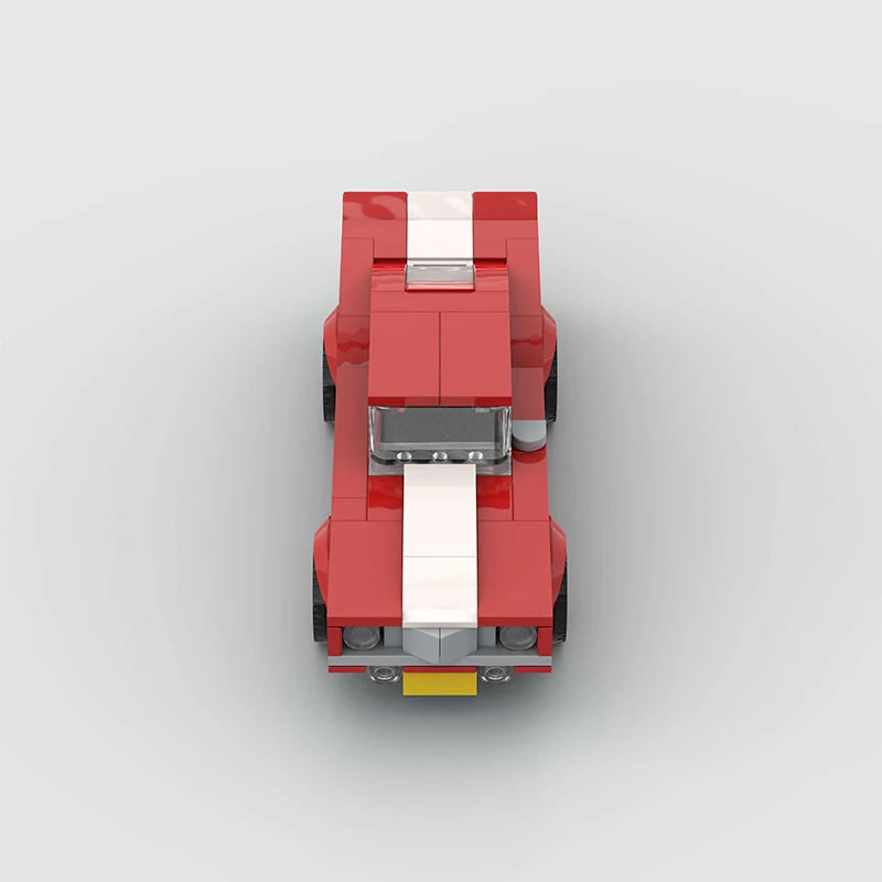 Vehicle Racer Building Block Figure