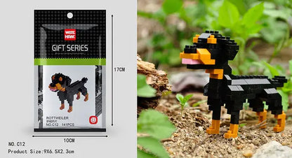 Mini 3D Animal Building Block Figures