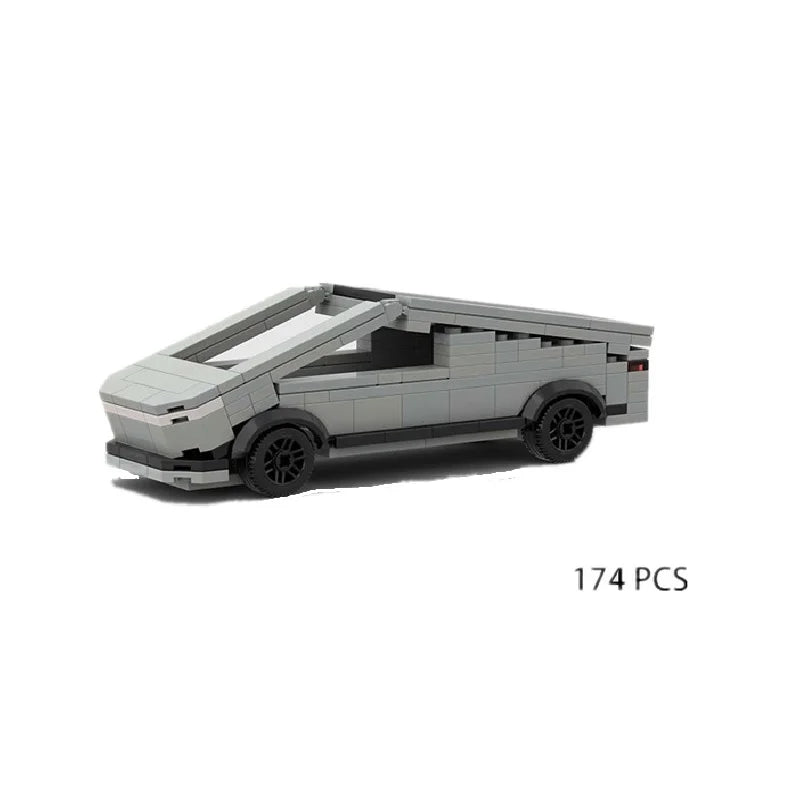 Tesla Cyber Truck Building Block Figures