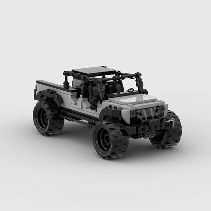 Off-Road Jeep Gladiator Building Block Figure