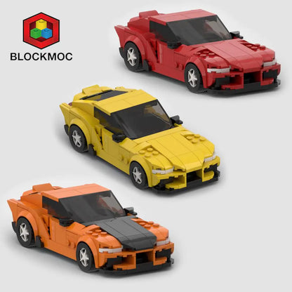 Supra GR Racing Car Building Block Figures