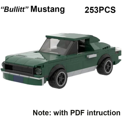 Ford Set Pickup Truck Building Blocks Figures