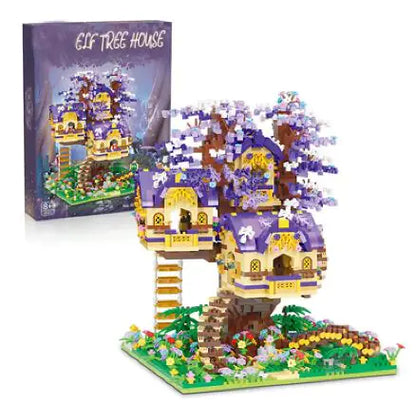 Cherry Tree House and More Building Block Figure