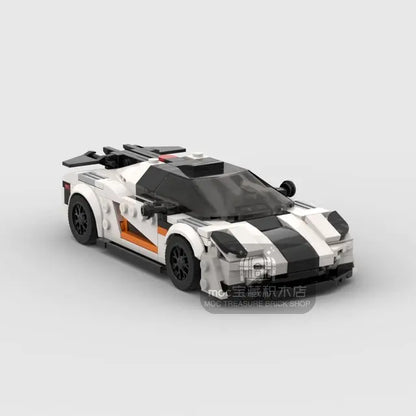 Koenigsegg CC850 Racer Sports Car Building Block Figure