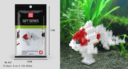 Mini 3D Animal Building Block Figures