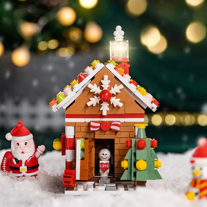 Christmas Themed Brick Craft Building Blocks Figures