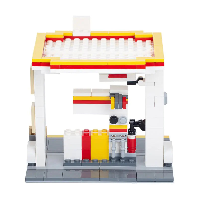 Gas Station Building Block Figure