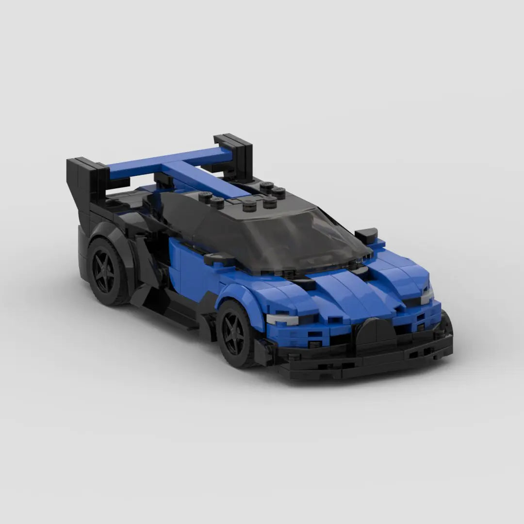 Bugatti Bolide Vision GT Racing Car Building Block Figures