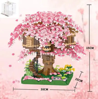 Cherry Tree House and More Building Block Figure