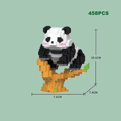 Mini Panda Building Block Figures