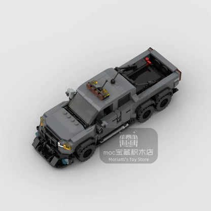 Veloci Raptor Truck Building Block Figure