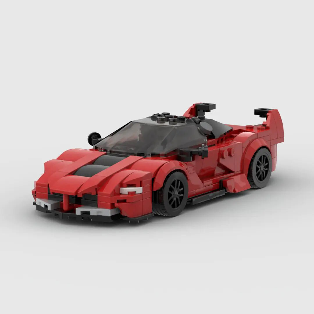 Ferrari Racing Car Building Blocks Figure