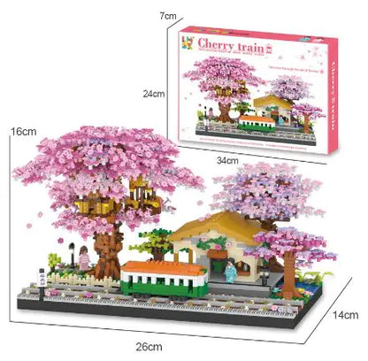 Cherry Tree House and More Building Block Figure