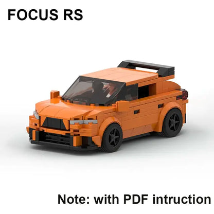 Ford Set Pickup Truck Building Blocks Figures