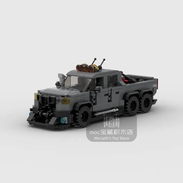 Veloci Raptor Truck Building Block Figure