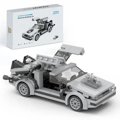 DMC DeLorean Car Building Block Figures