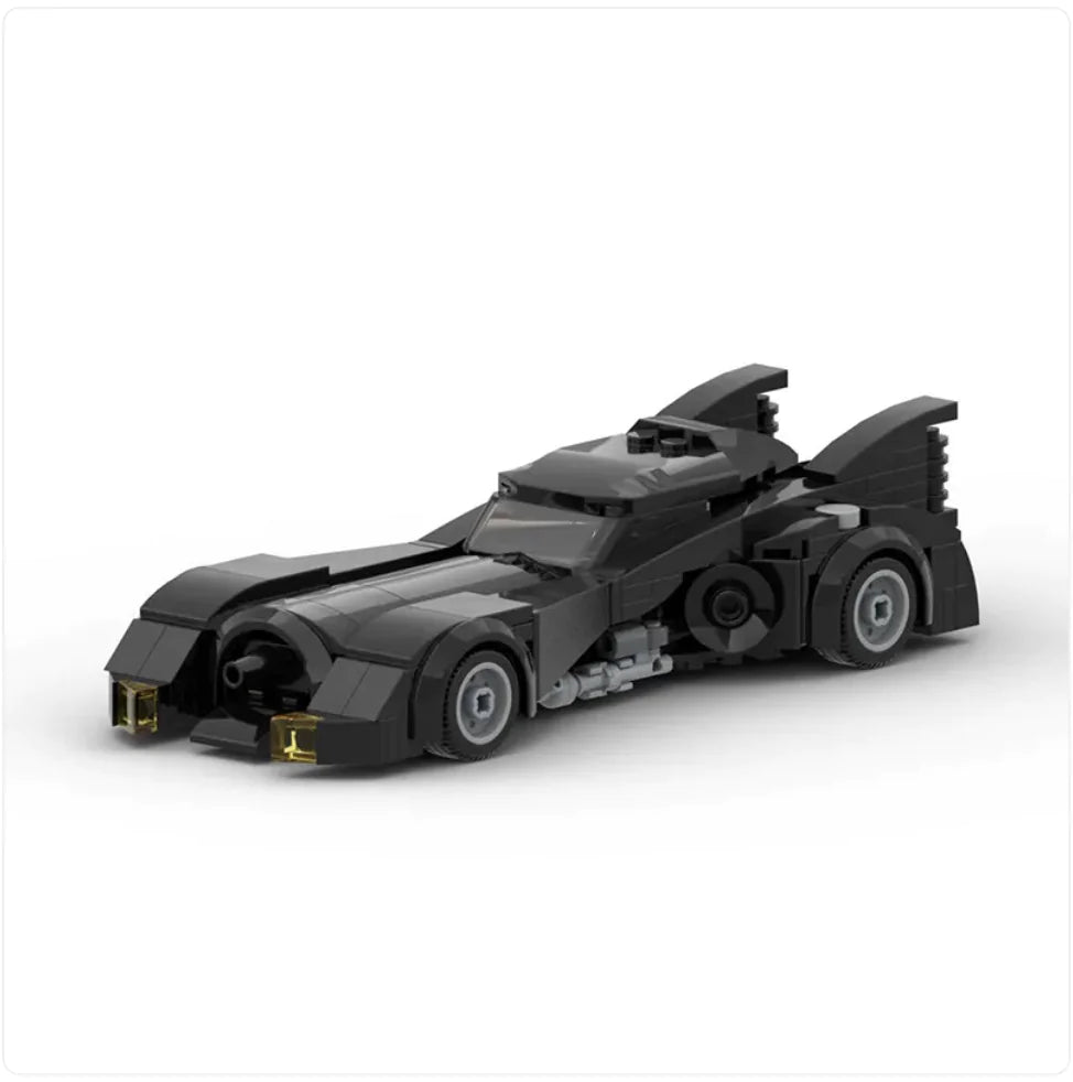 Batman's Batmobile Building Block Figure