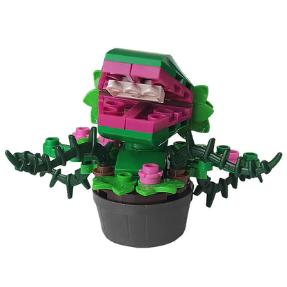 Little Shop of Horrors Meat-Eater Flower Building Block Figure