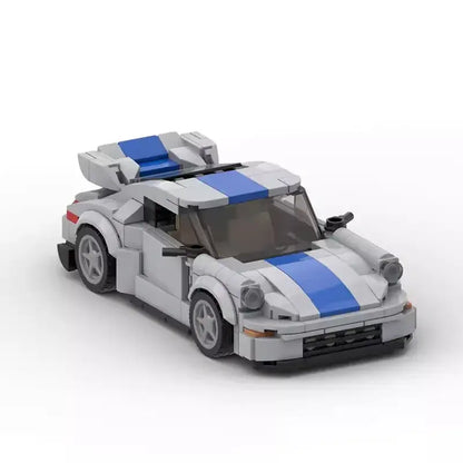 Porschee 911 Racing Sports Car Building Block Figure