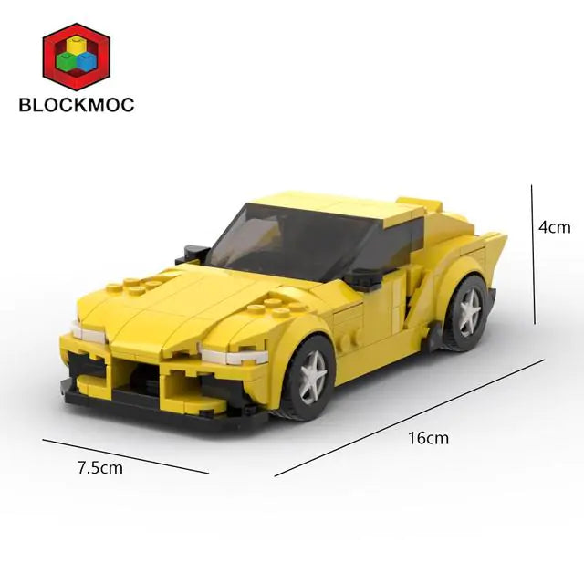 Supra GR Racing Car Building Block Figures