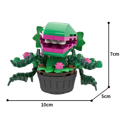 Little Shop of Horrors Meat-Eater Flower Building Block Figure