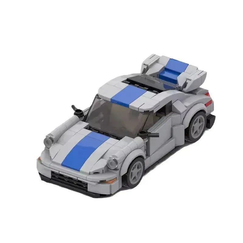 Porschee 911 Racing Sports Car Building Block Figure