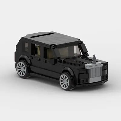 Rolls-Royce Phantom Car Building Block Figure