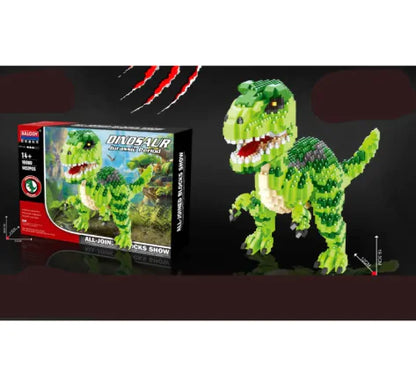 Dinosaur Building Block Figures