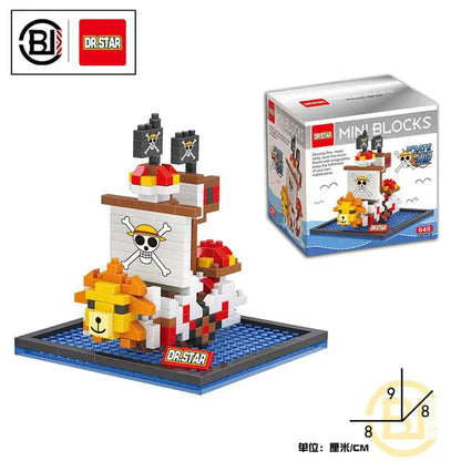 Pirate Ship Building Block Figures