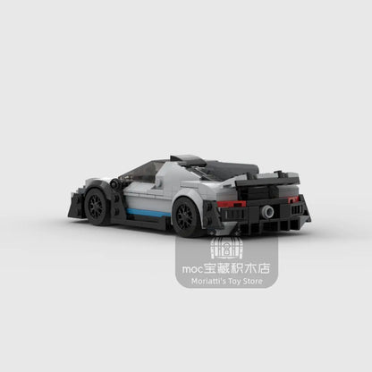 Benz One Racing Sports Car Building Block Figure