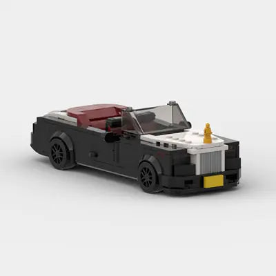 Rolls-Royce Phantom Car Building Block Figure