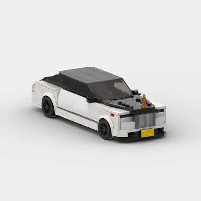 Rolls-Royce Phantom Car Building Block Figure