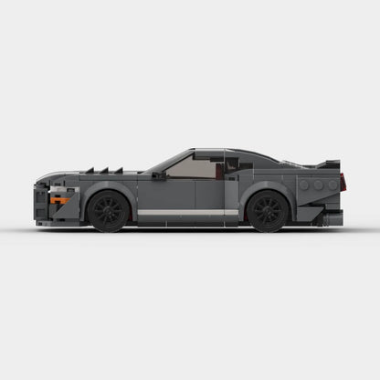 Shelby GT500 Racing Car Building Block Figure