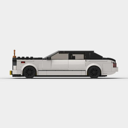 Rolls-Royce Phantom Car Building Block Figure