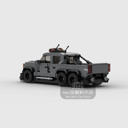 Veloci Raptor Truck Building Block Figure