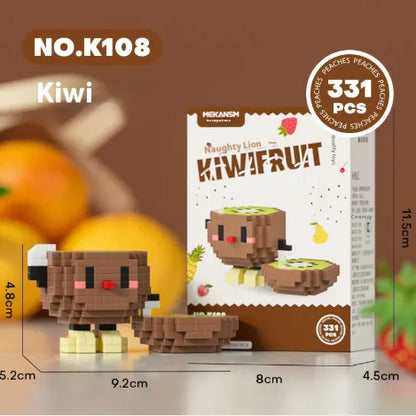 Fruit Building Block Figures