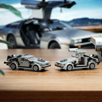 DMC DeLorean Car Building Block Figures